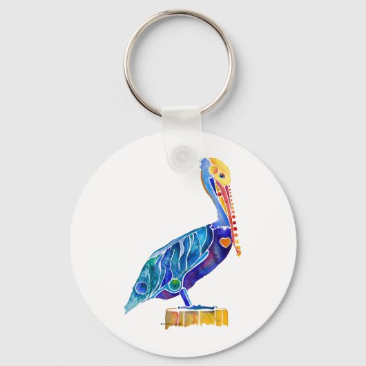 Pelikan Schlüsselanhänger (Vorderseite)