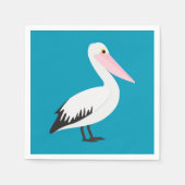 Pelikan Serviette (Vorderseite)