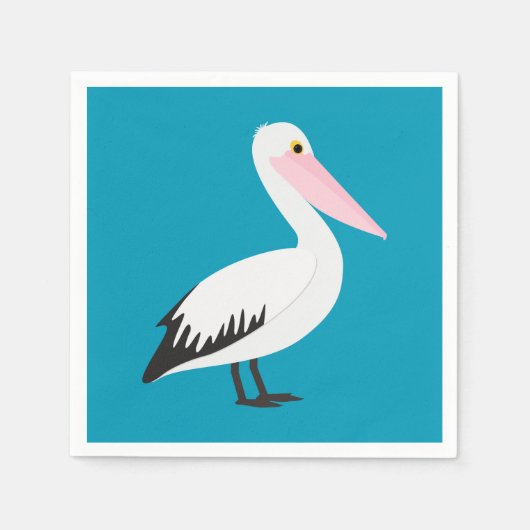 Pelikan Serviette (Vorderseite)