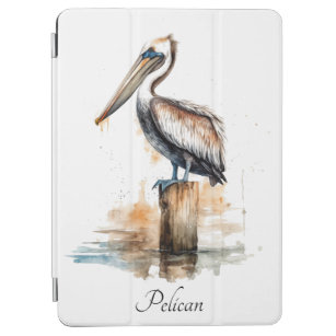Pelikan stehend am Pol iPad Air Hülle