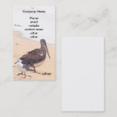 Pelikan-/Strand-Bus. Karte (Vorne/Hinten)