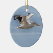 Pelikan über See Keramik Ornament (Rechts)