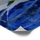 Pelikan und Boote Poster (Ecke)