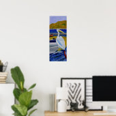 Pelikan und Boote Poster (Heimbüro)