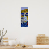 Pelikan und Boote Poster (Küche)