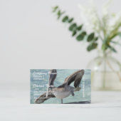 Pelikan-Visitenkarten Visitenkarte (Stehend Vorderseite)