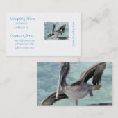 Pelikan-Visitenkarten Visitenkarte (Vorne/Hinten)