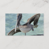 Pelikan-Visitenkarten Visitenkarte (Rückseite)