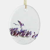 Pelikan-Vogel-Tier-Tier-Ozean Keramikornament (Rechts)