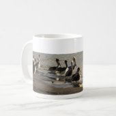 Pelikan-Vogel-Tier-Tiere Kaffeetasse (Vorderseite Links)