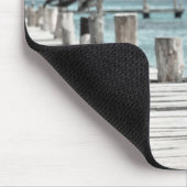 Pelikane auf dem Dock Mousepad (Ecke)