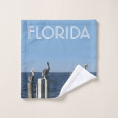 Pelikane Badhandtuch Set (Waschlappen)