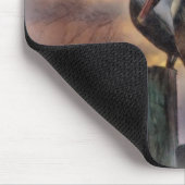 Pelikane bei Sonnenuntergang Mousepad (Ecke)