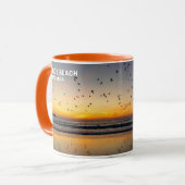 Pelikane bei Sunset - Venice Beach, CA Tasse (Vorderseite Links)