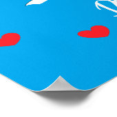 Pelikane beten für Frieden: Poster (Ecke)