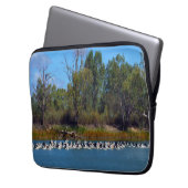 Pelikane Fischerei Murray Australia Laptopschutzhülle (Vorderseite Links)