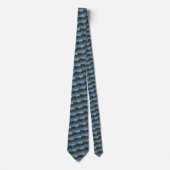 Pelikane Fischerei Murray Australia, Necktie Krawatte (Vorderseite)
