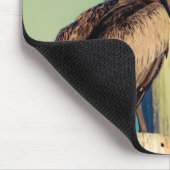 Pelikane in der Morgendämmerung Mousepad (Ecke)