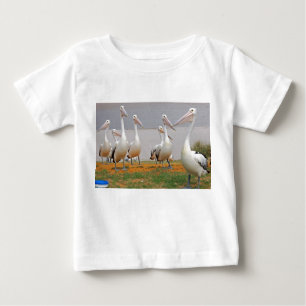 Pelikane in Kalbarri, Western Australien Baby T-shirt