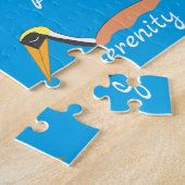 Pelikane in Meditation: Puzzle (Seite)