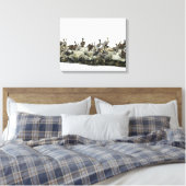 Pelikane Leinwanddruck (Insitu (Schlafzimmer))