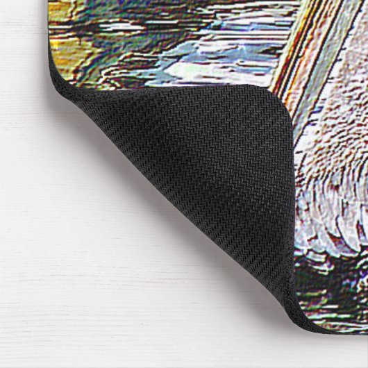 Pelikane Liebe_ Mousepad (Ecke)