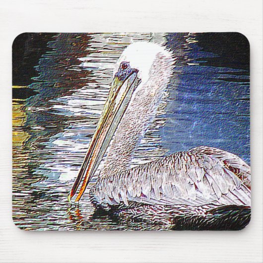 Pelikane Liebe_ Mousepad (Vorne)