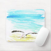 Pelikane Stretching-Flügel Mousepad (Mit Mouse)