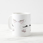 Pelikane Tasse (Vorderseite Links)