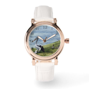 Pelikane und Enten, Armbanduhr