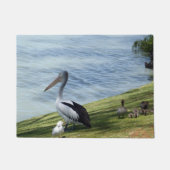 Pelikane und Enten, Fußmatte (Vorderseite)