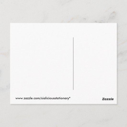 Pelikane und Wellen im Schwarz-Weiß-Postkartenform Postkarte (Rückseite)