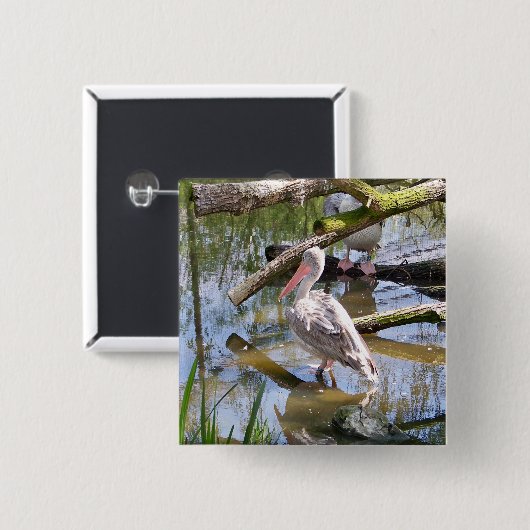 PELIKANER BUTTON (Vorne & Hinten)