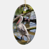 PELIKANER KERAMIKORNAMENT (Rechts)