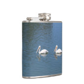 Pelikanerflasche Flachmann (Rechts)