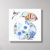 Pelikanische Leinwand (Vorderseite)