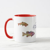 PELIKANISCHER FISCHEREIFALL MONOGRAM Fisch Tasse (Links)