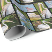Pelikanmosaik von Fotos Geschenkpapier (Rolleneckpunkt)