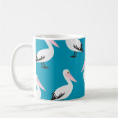 Pelikanmuster Kaffeetasse (Links)