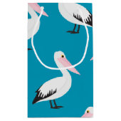 Pelikanmuster Kleine Geschenktüte (Rückseite)