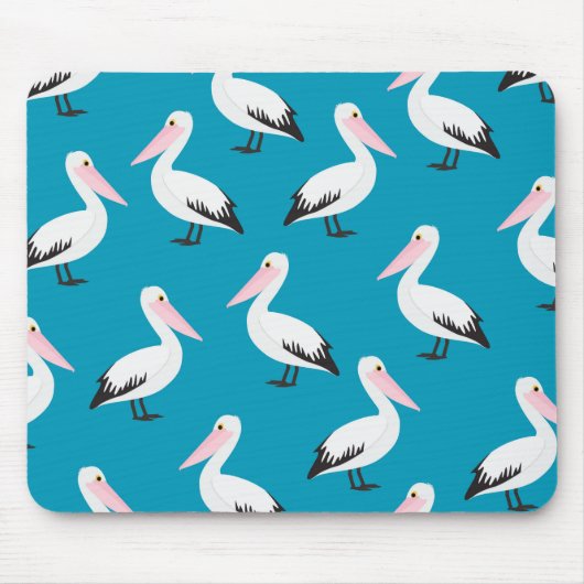 Pelikanmuster Mousepad (Vorne)