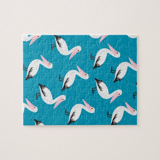 Pelikanmuster Puzzle (Horizontal)