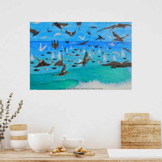 Pelikanpandemonium Poster (Küche)