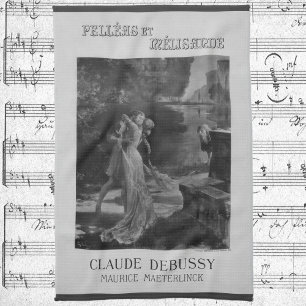 Pelleas und Melisande Oper, 1902 Geschirrtuch