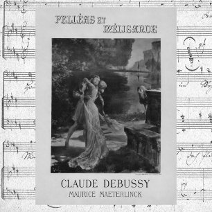 Pelleas und Melisande Oper, 1902 Poster