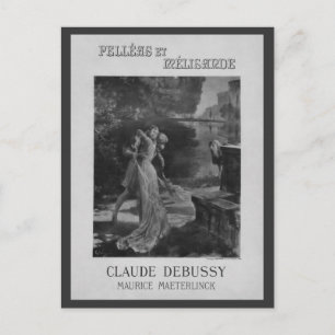 Pelleas und Melisande Oper, 1902 Postkarte