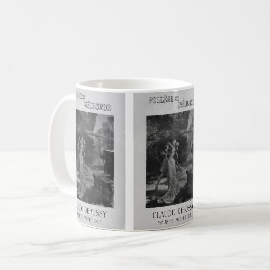 Pelleas und Melisande Opera, 1902 Kaffeetasse (Vorderseite Links)