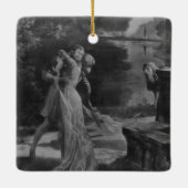 Pelleas und Melisande Opera, 1902 Keramikornament (Rückseite)