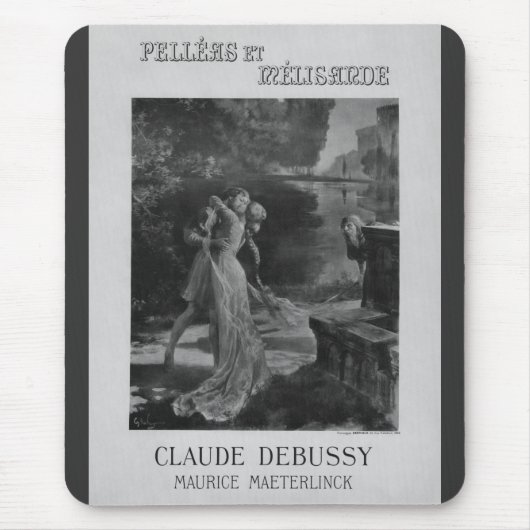 Pelleas und Melisande Opera, 1902 Mousepad (Vorne)