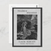 Pelleas und Melisande Opera, 1902 Postkarte (Vorne/Hinten)